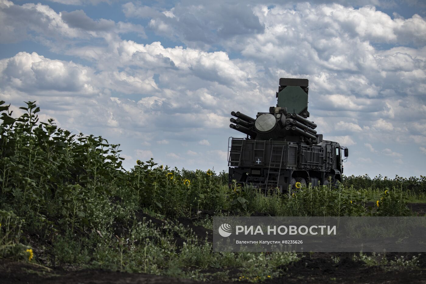 Полевой аэродром в зоне проведения спецоперации