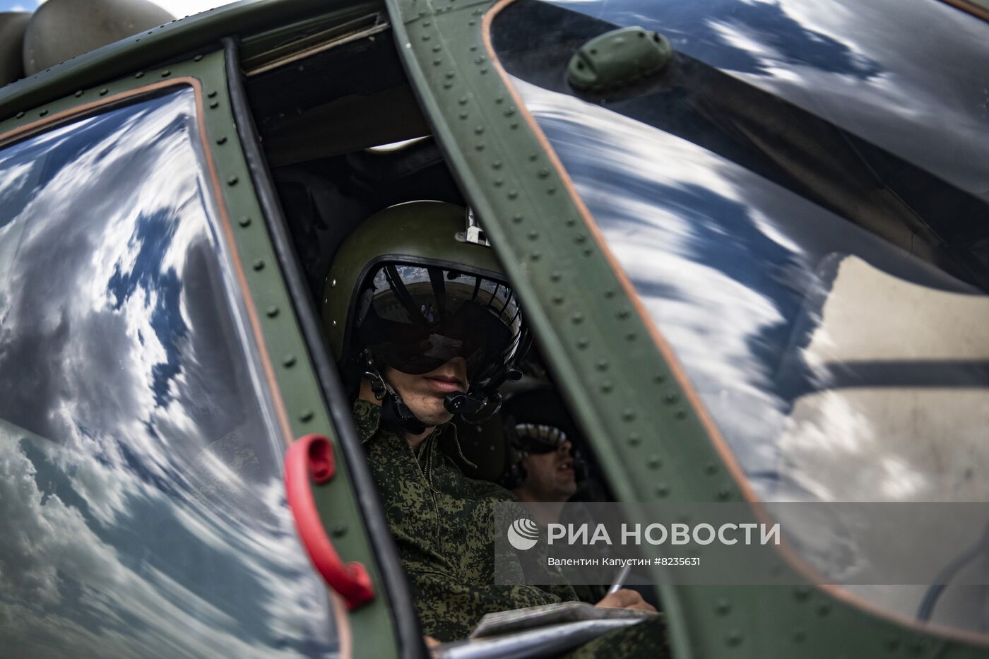 Полевой аэродром в зоне проведения спецоперации