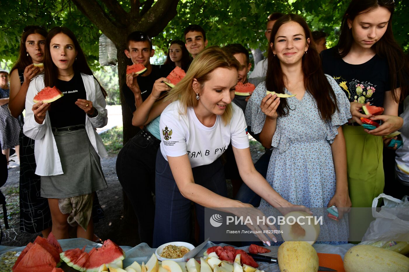 Визит уполномоченного при президенте РФ по правам ребенка М. Львовой-Беловой в ДНР