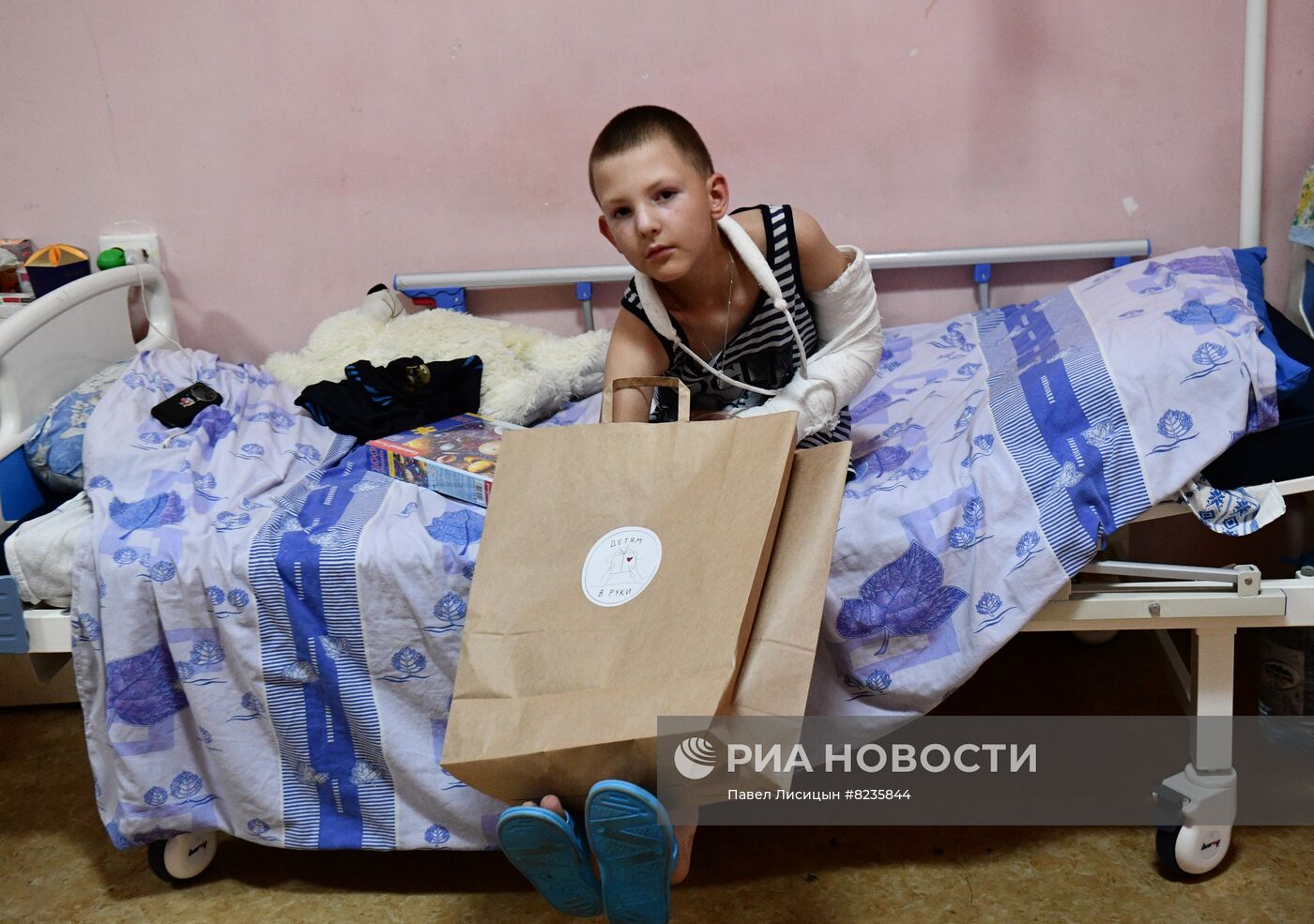 Визит уполномоченного при президенте РФ по правам ребенка М. Львовой-Беловой в ДНР