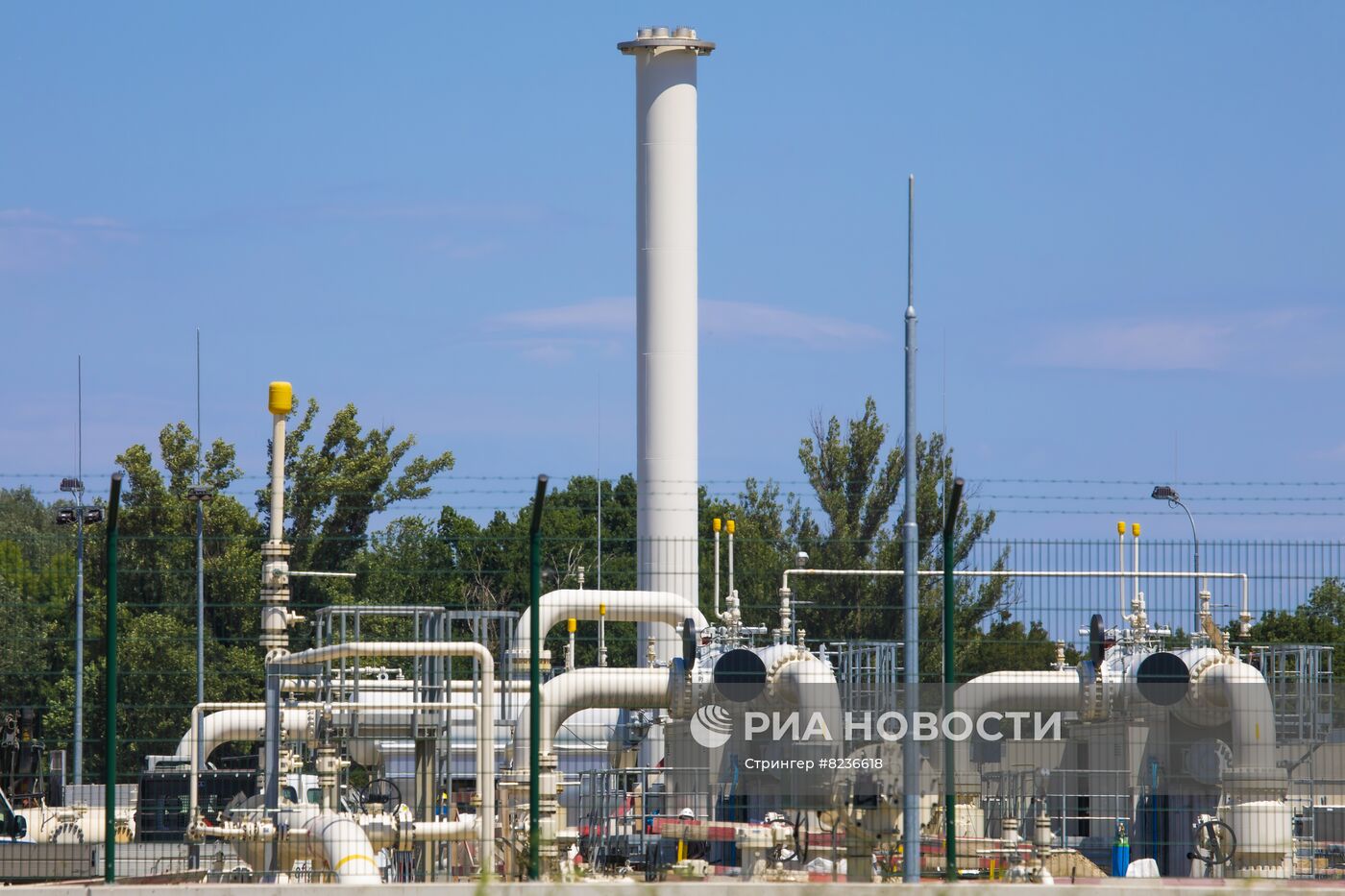 Центрально-европейский газовый хаб в Баумгартене