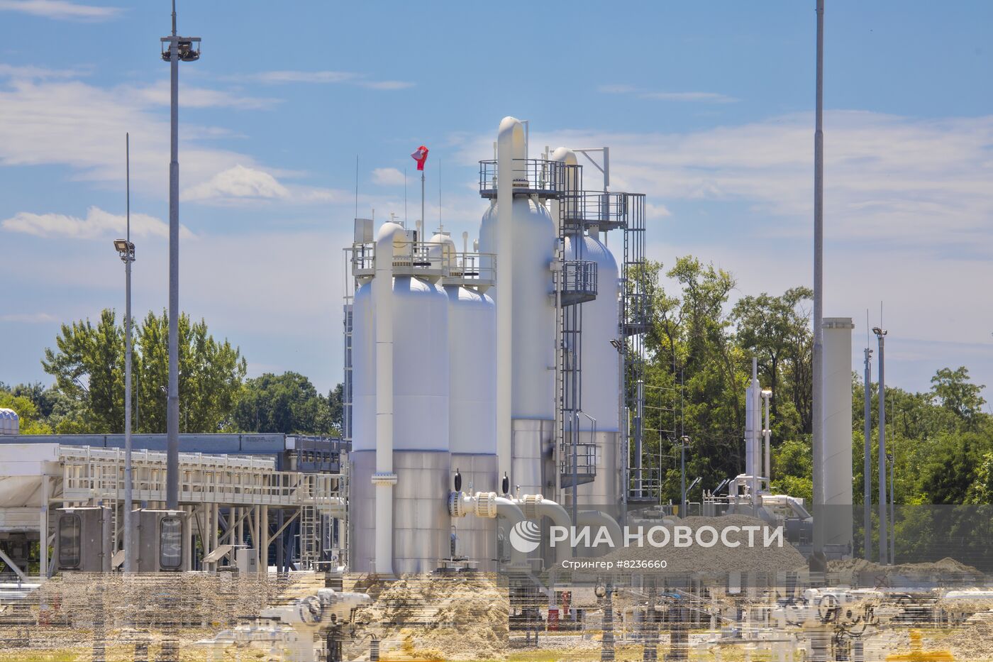 Центрально-европейский газовый хаб в Баумгартене