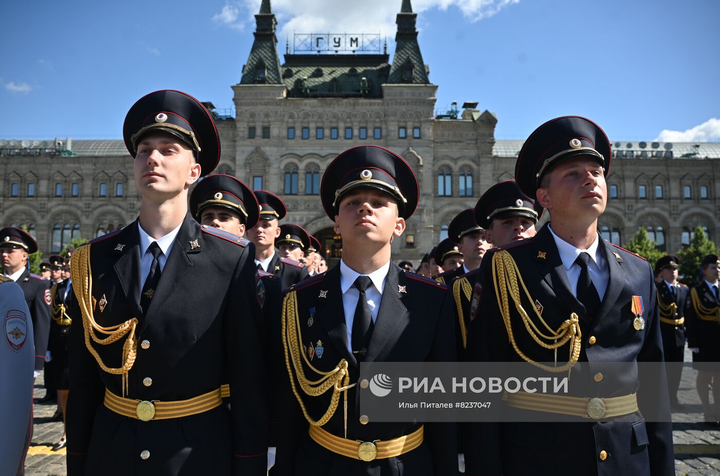 Выпуск курсантов Московского университета МВД России имени В.Я. Кикотя