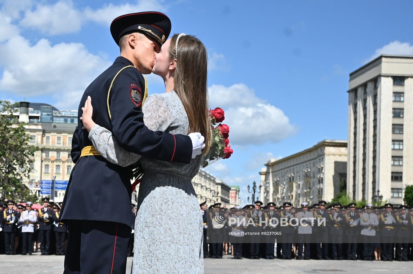Выпуск курсантов Московского университета МВД России имени В.Я. Кикотя