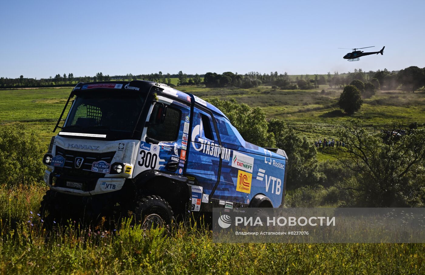 Финиш ралли "Шелковый путь - 2022" в Москве