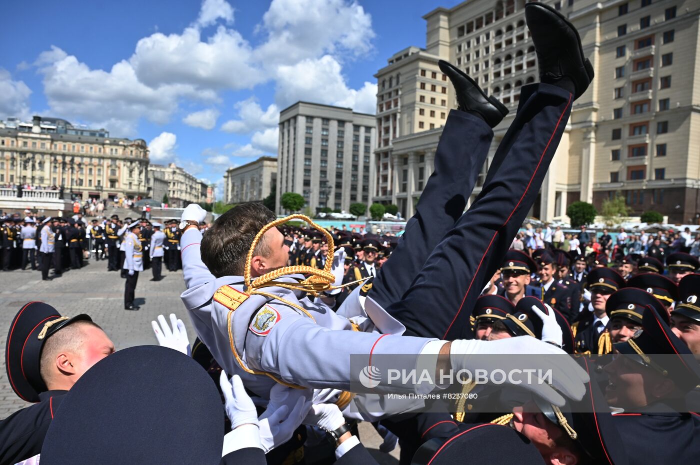 Выпуск курсантов Московского университета МВД России имени В.Я. Кикотя