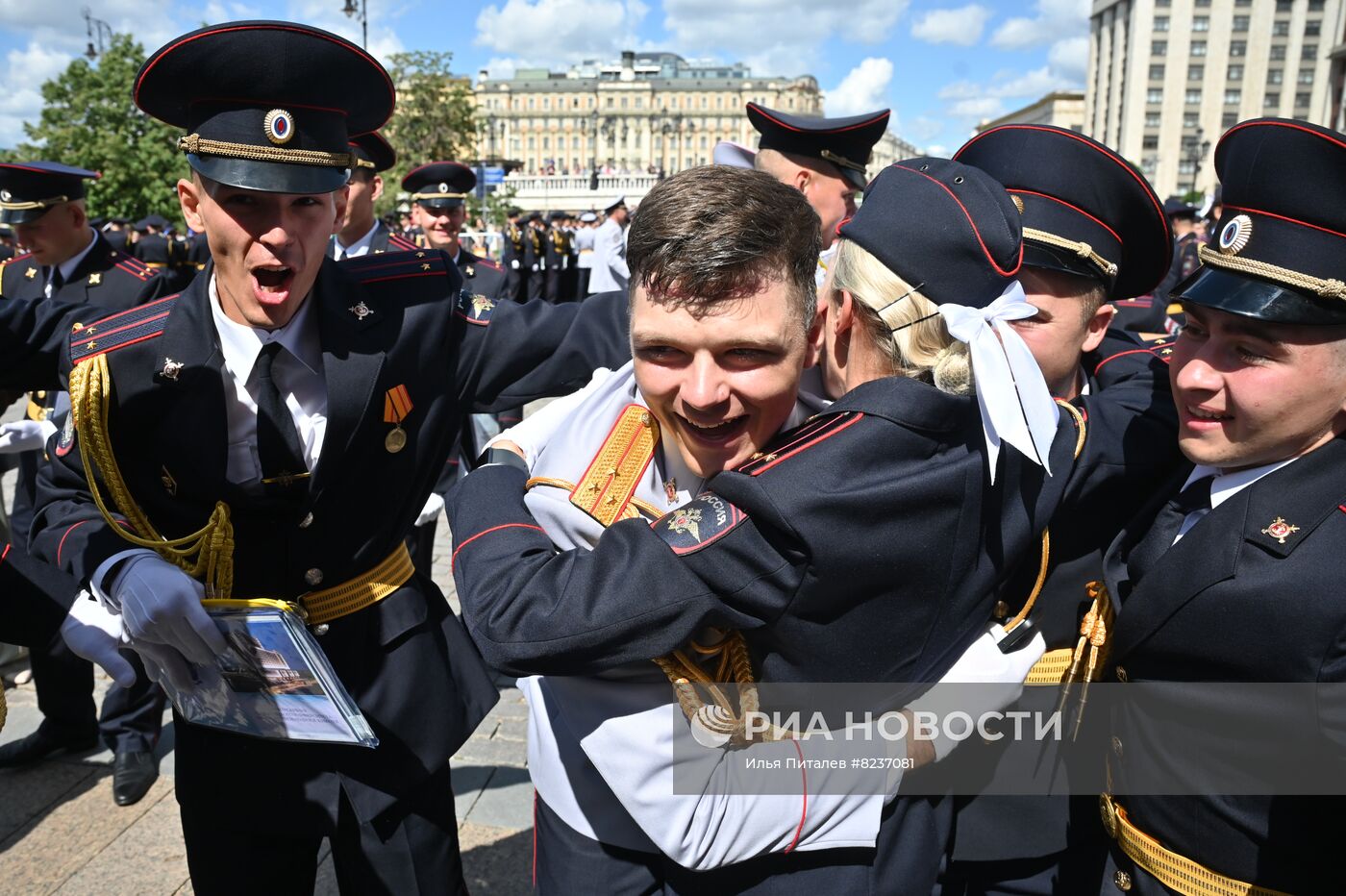 Выпуск курсантов Московского университета МВД России имени В.Я. Кикотя