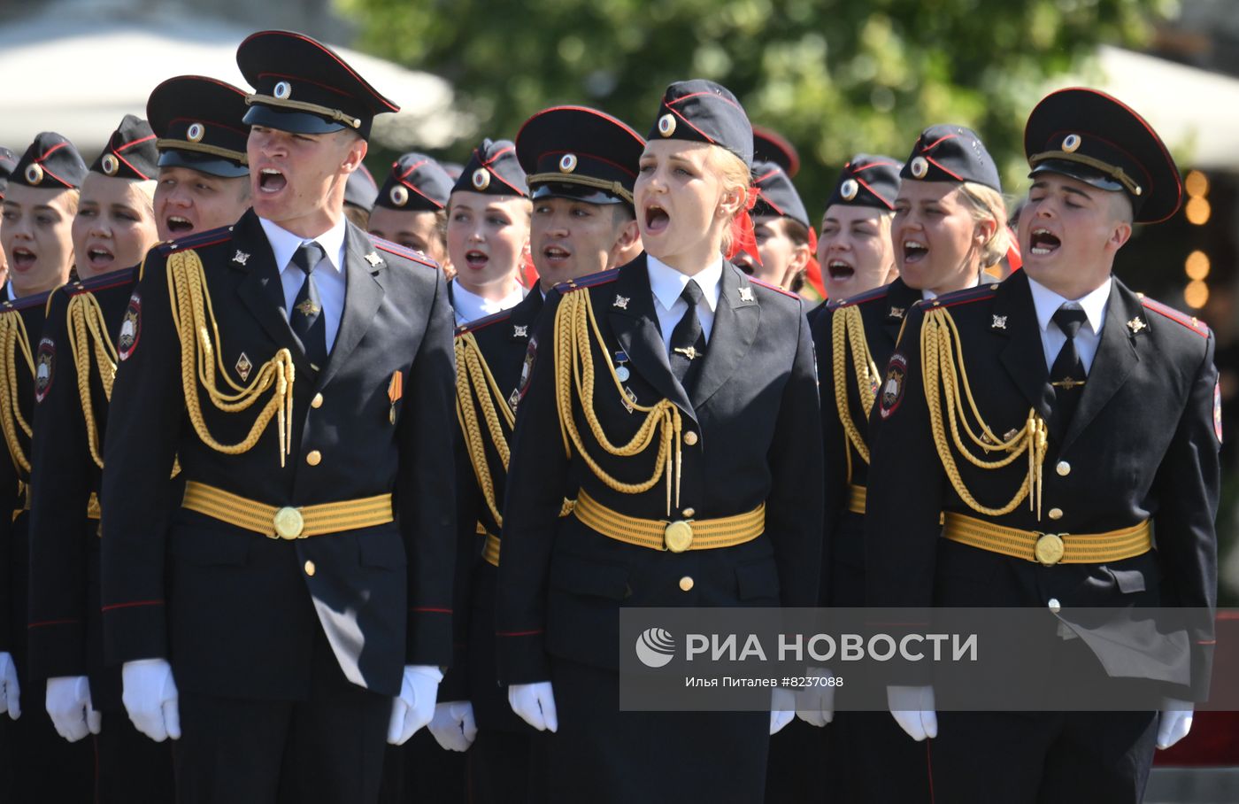 Выпуск курсантов Московского университета МВД России имени В.Я. Кикотя
