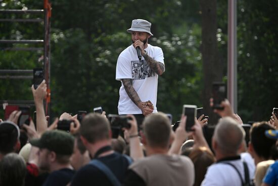 Финиш ралли "Шелковый путь - 2022" в Москве