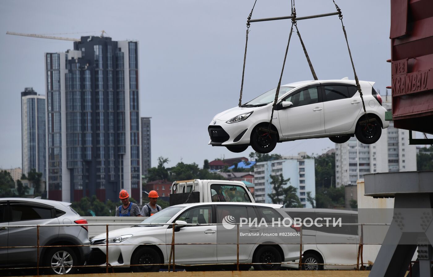 разгрузка авто во владивостоке (100) фото