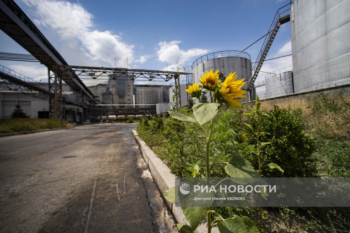 Последствия обстрела в г. Пологи