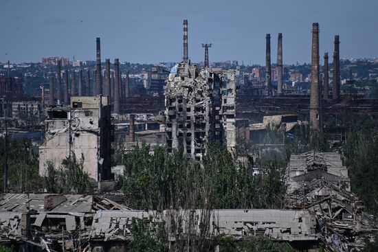 Разрушенные районы Мариуполя