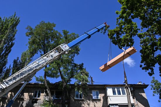 Разрушенные районы Мариуполя