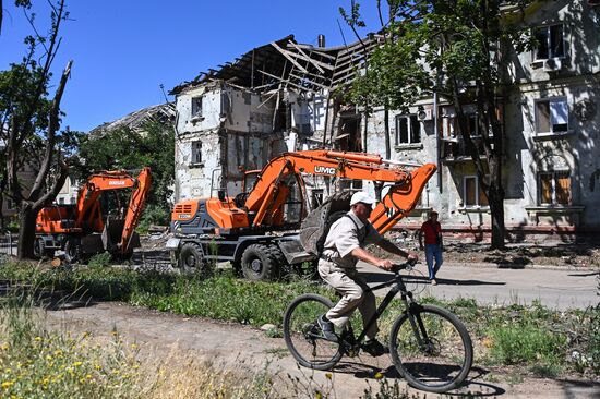 Разрушенные районы Мариуполя