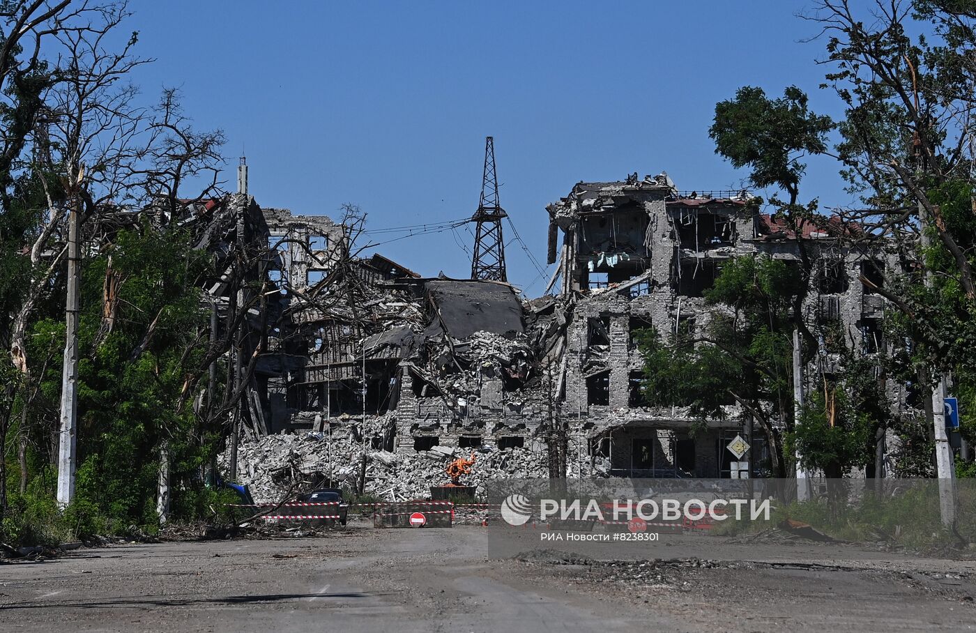 Разрушенные районы Мариуполя