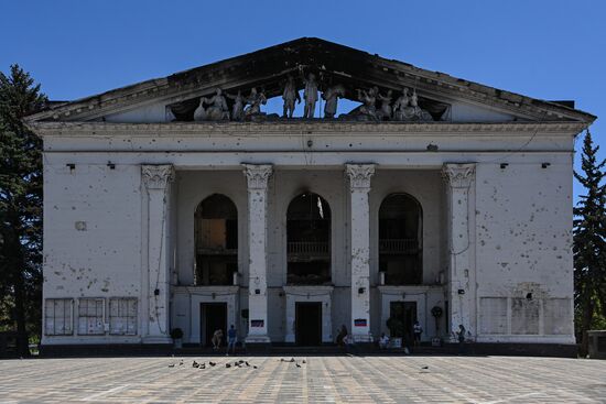 Разрушенные районы Мариуполя