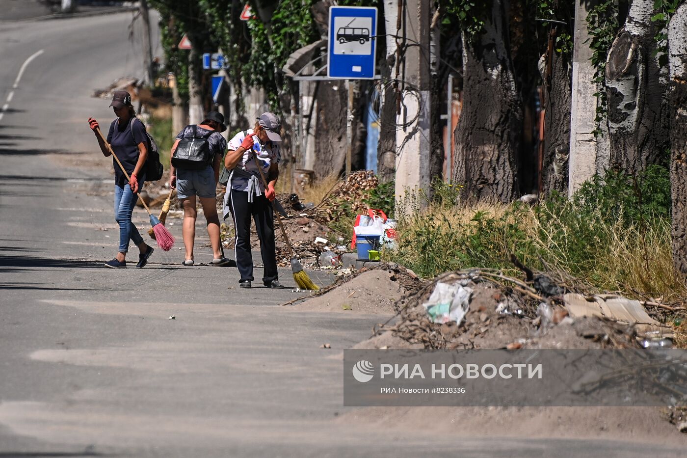 Разрушенные районы Мариуполя