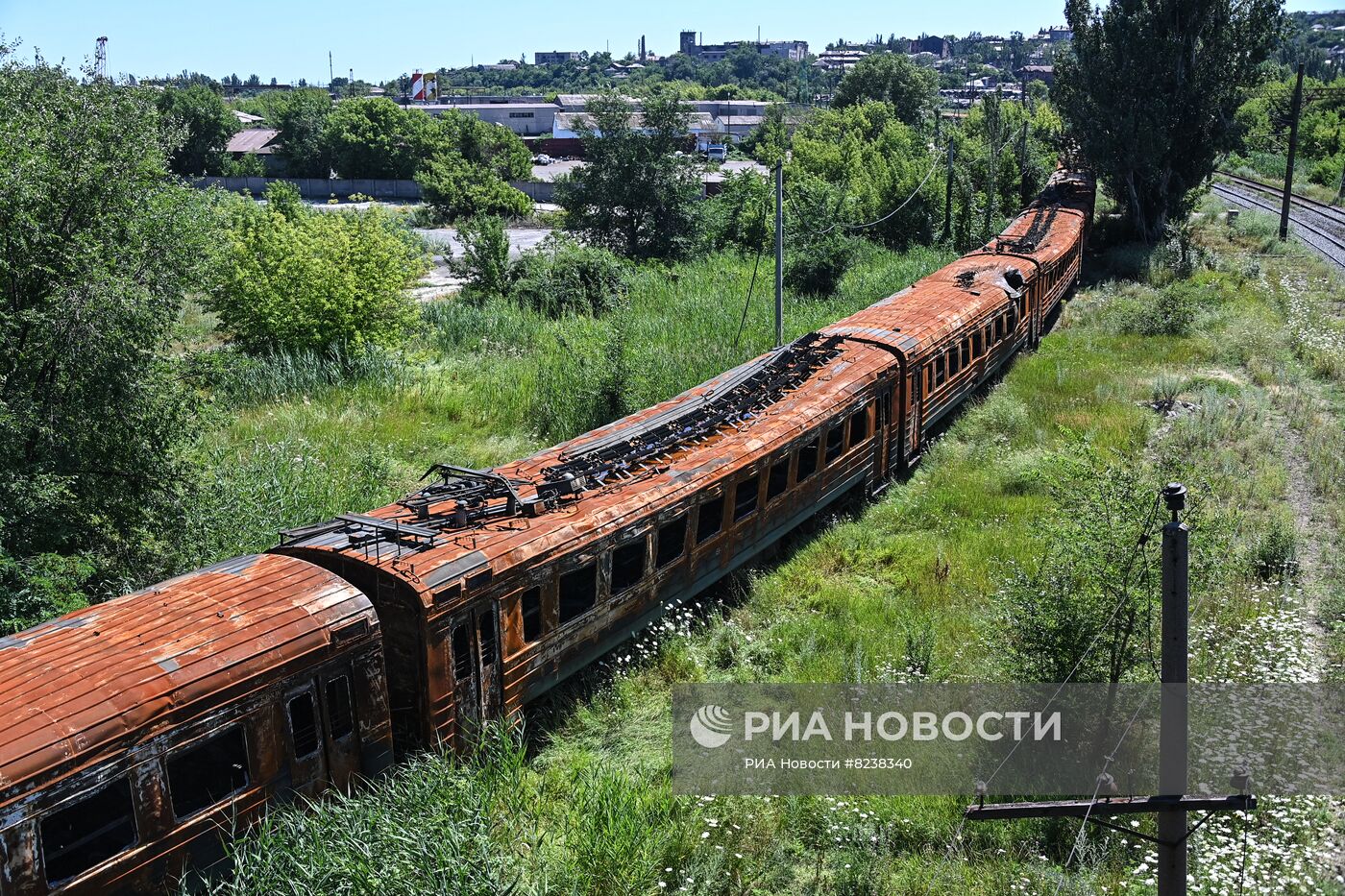 Разрушенные районы Мариуполя