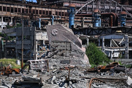 Разрушенные районы Мариуполя