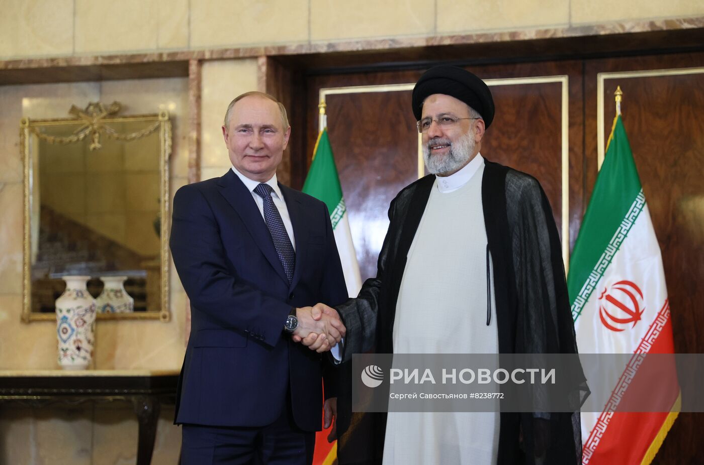 Рабочий визит президента РФ В. Путина в Иран