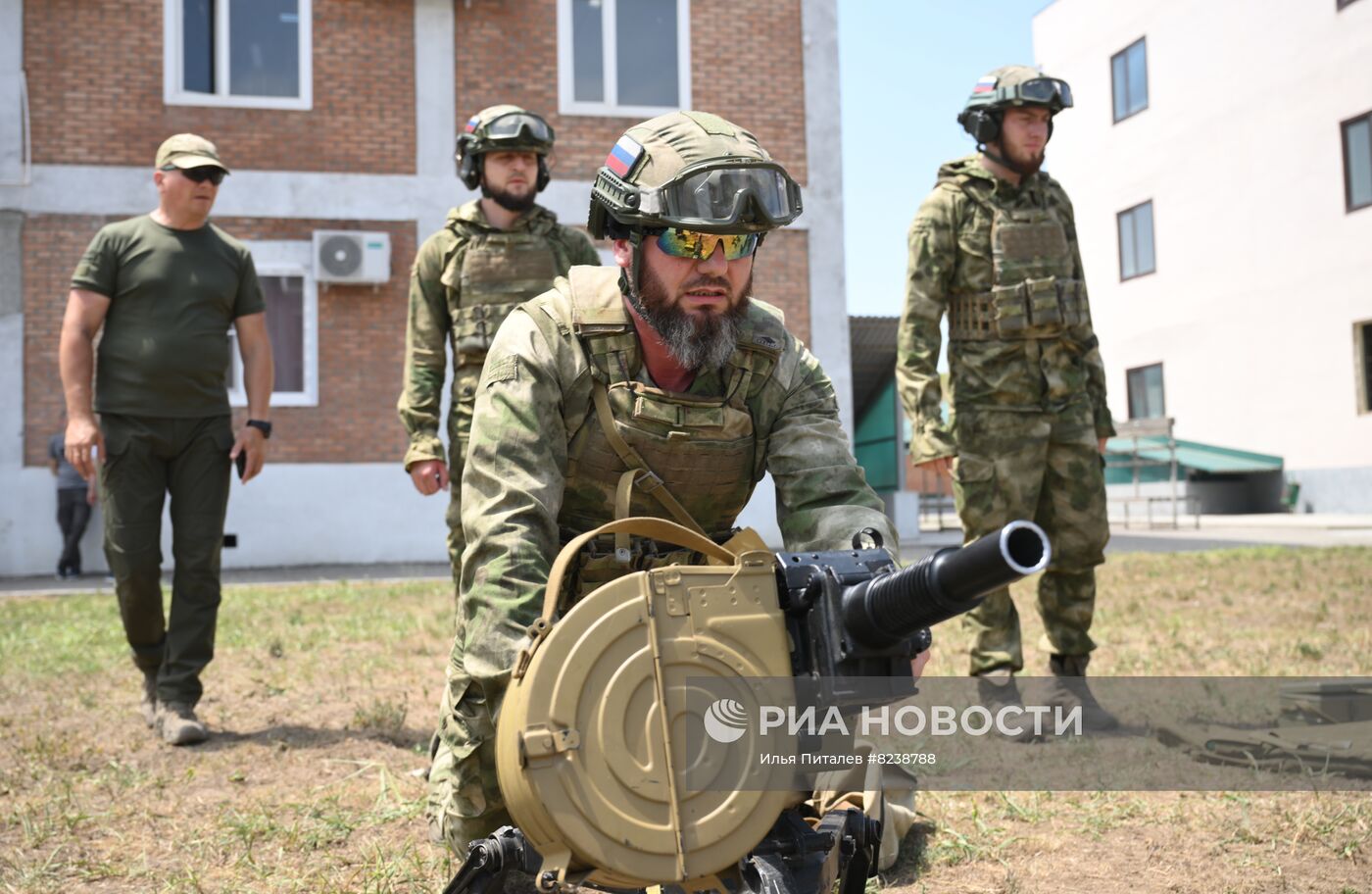 Российский университет спецназа в Гудермесе | РИА Новости Медиабанк