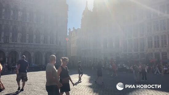 В Бельгии оранжевый уровень опасности из-за жары
