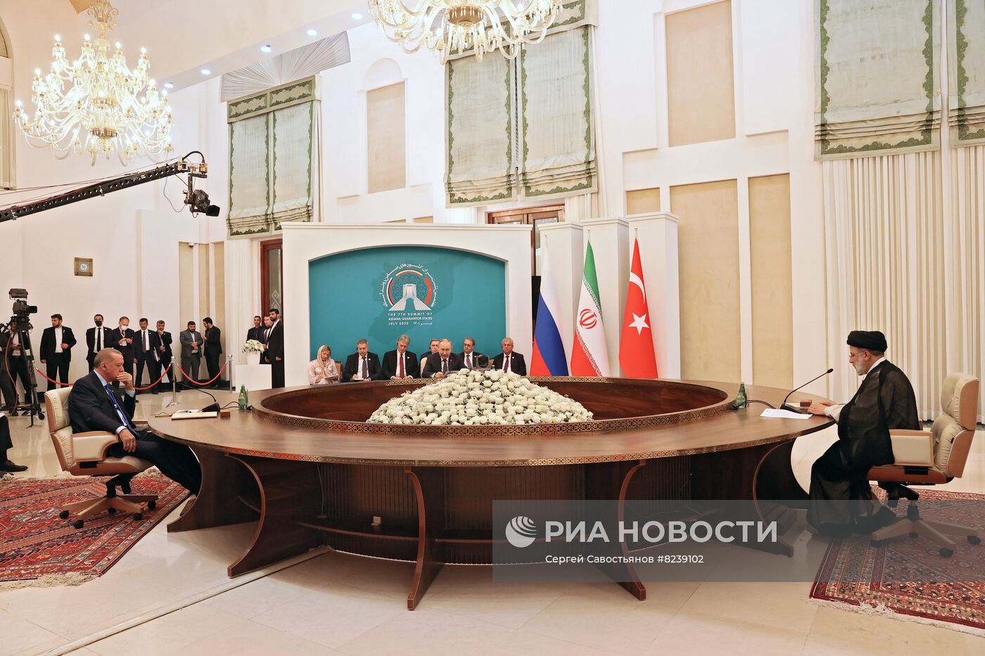 Рабочий визит президента РФ В. Путина в Иран