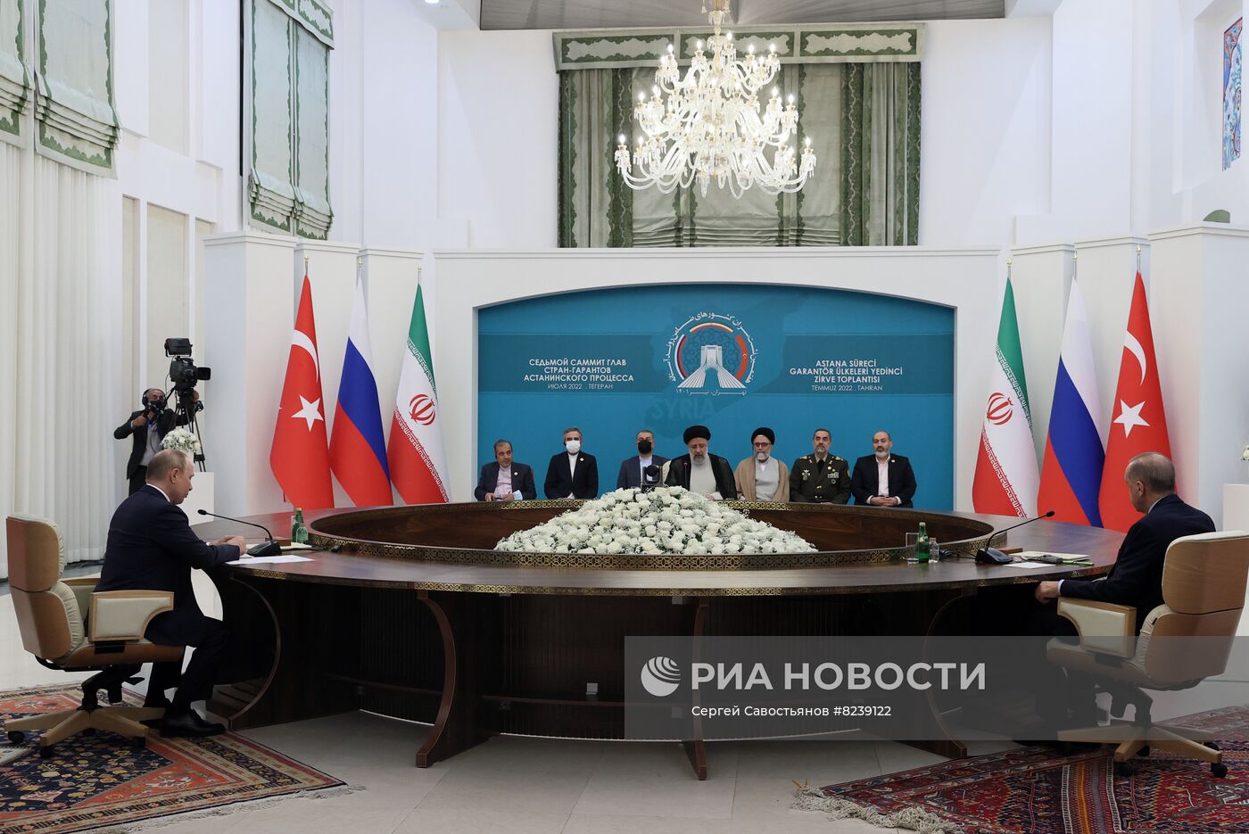 Рабочий визит президента РФ В. Путина в Иран