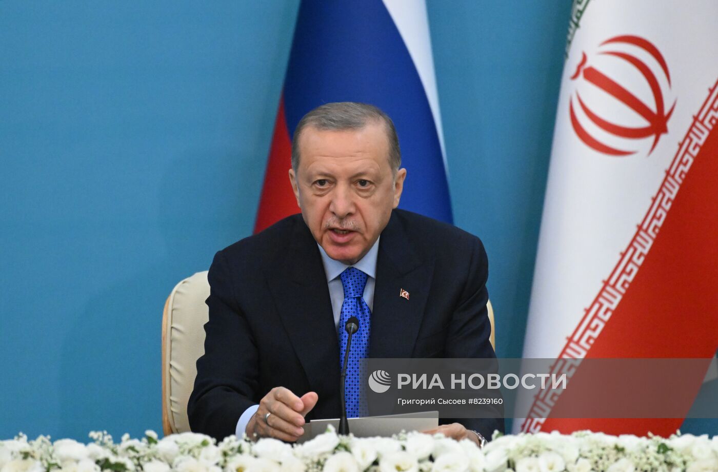 Рабочий визит президента РФ В. Путина в Иран