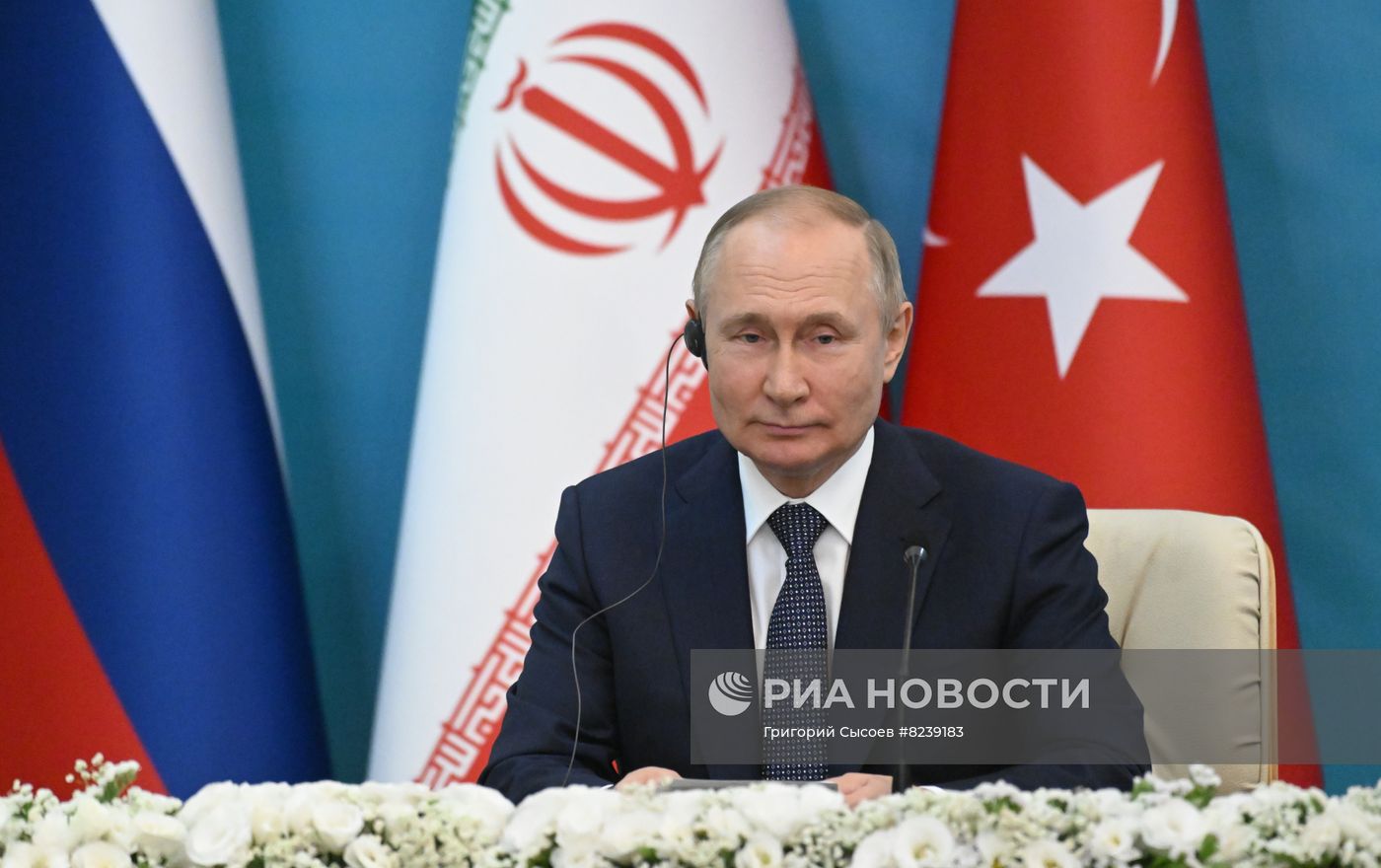 Рабочий визит президента РФ В. Путина в Иран