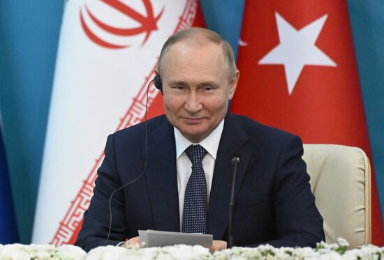 Рабочий визит президента РФ В. Путина в Иран