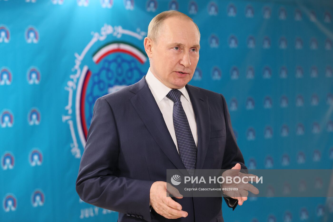 Рабочий визит президента РФ В. Путина в Иран