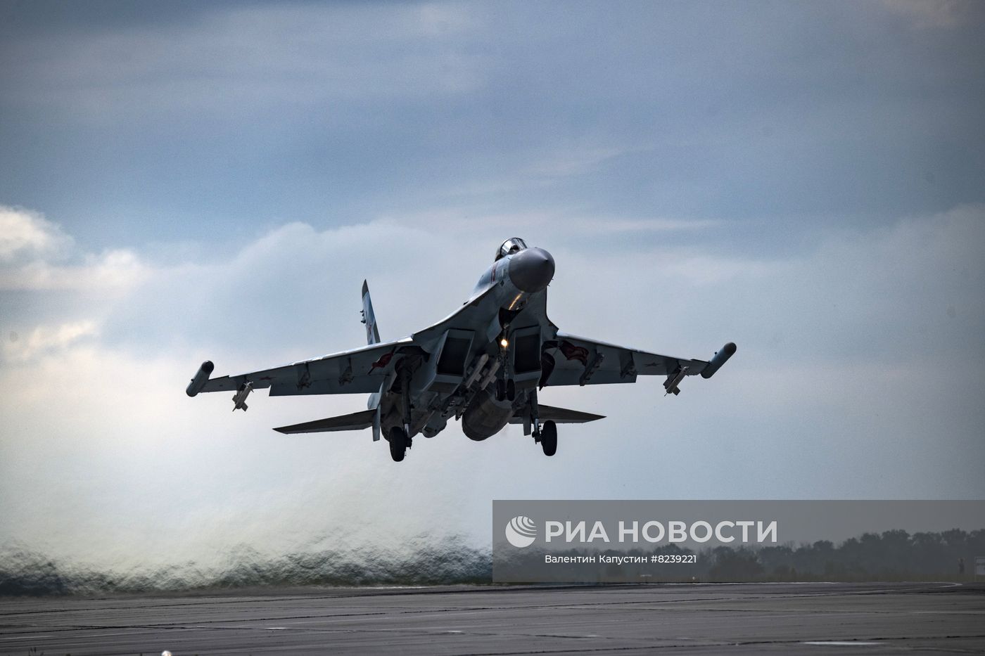 Аэродром базирования ВКС РФ в зоне проведения спецоперации