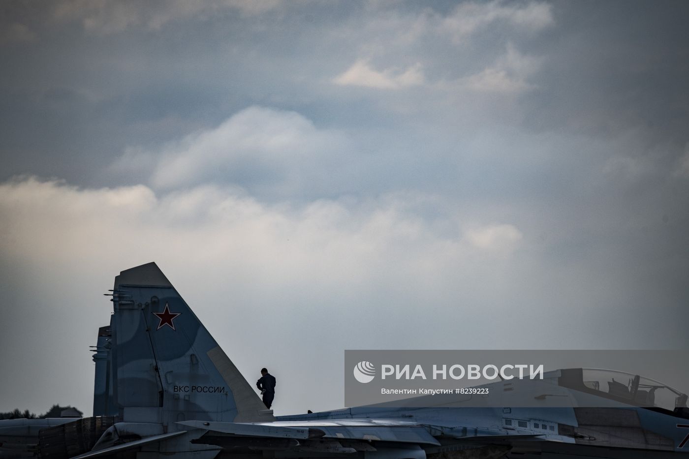 Аэродром базирования ВКС РФ в зоне проведения спецоперации