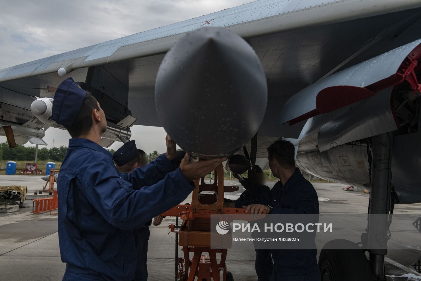 Аэродром базирования ВКС РФ в зоне проведения спецоперации