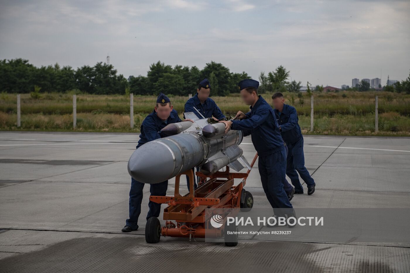 Аэродром базирования ВКС РФ в зоне проведения спецоперации