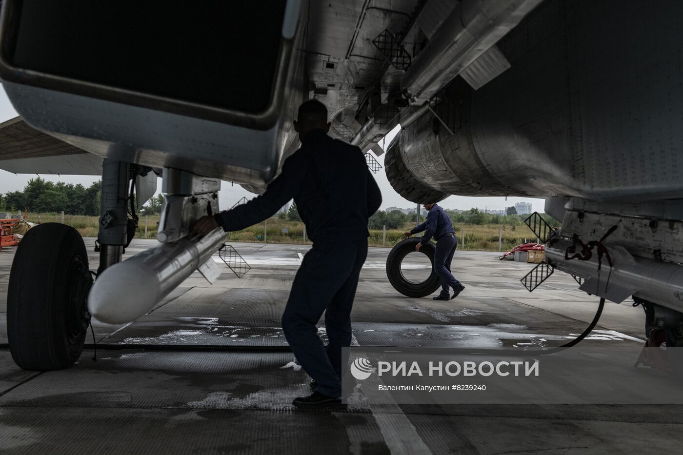 Аэродром базирования ВКС РФ в зоне проведения спецоперации