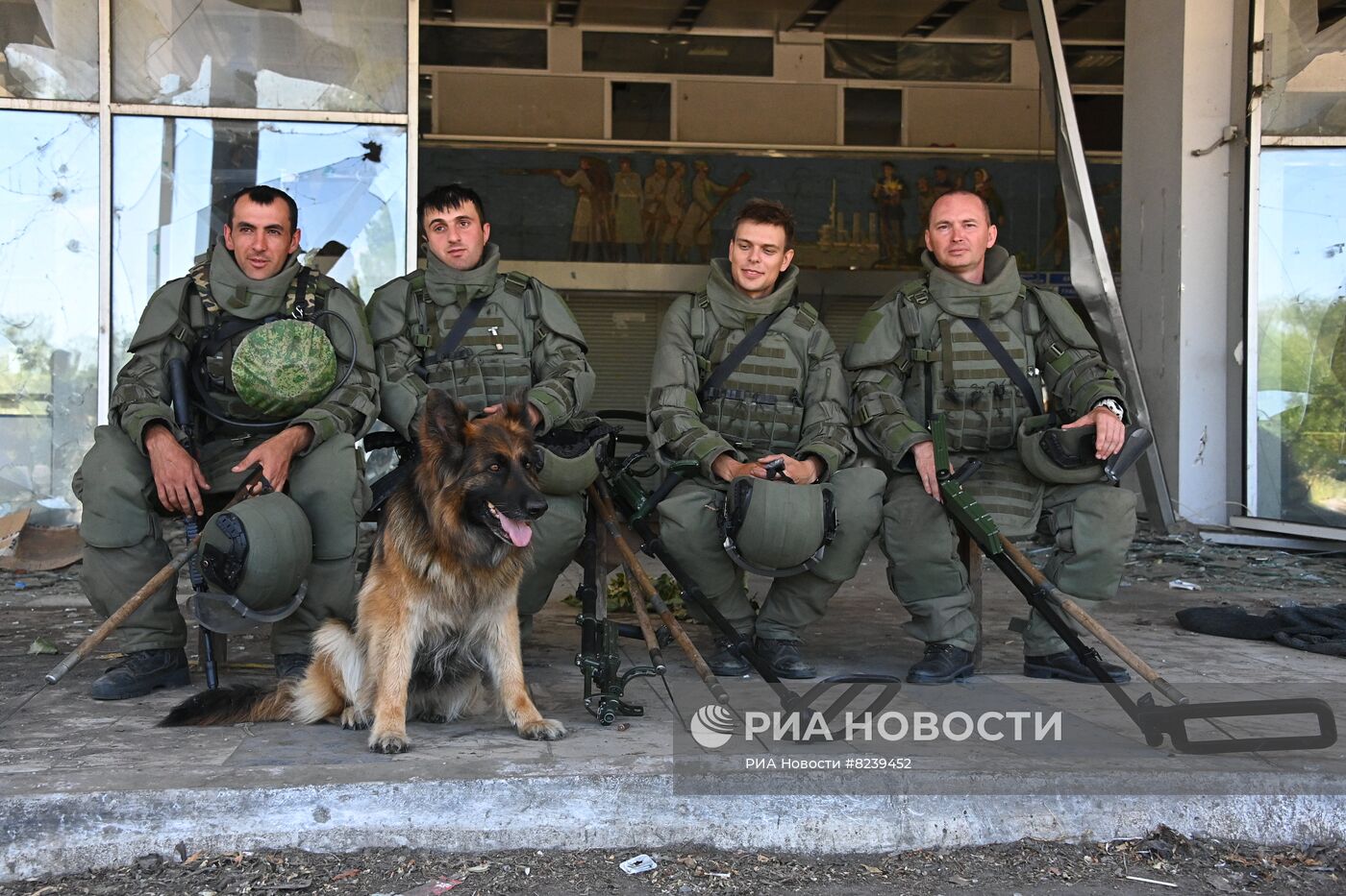 Разминирование мариупольского аэропорта