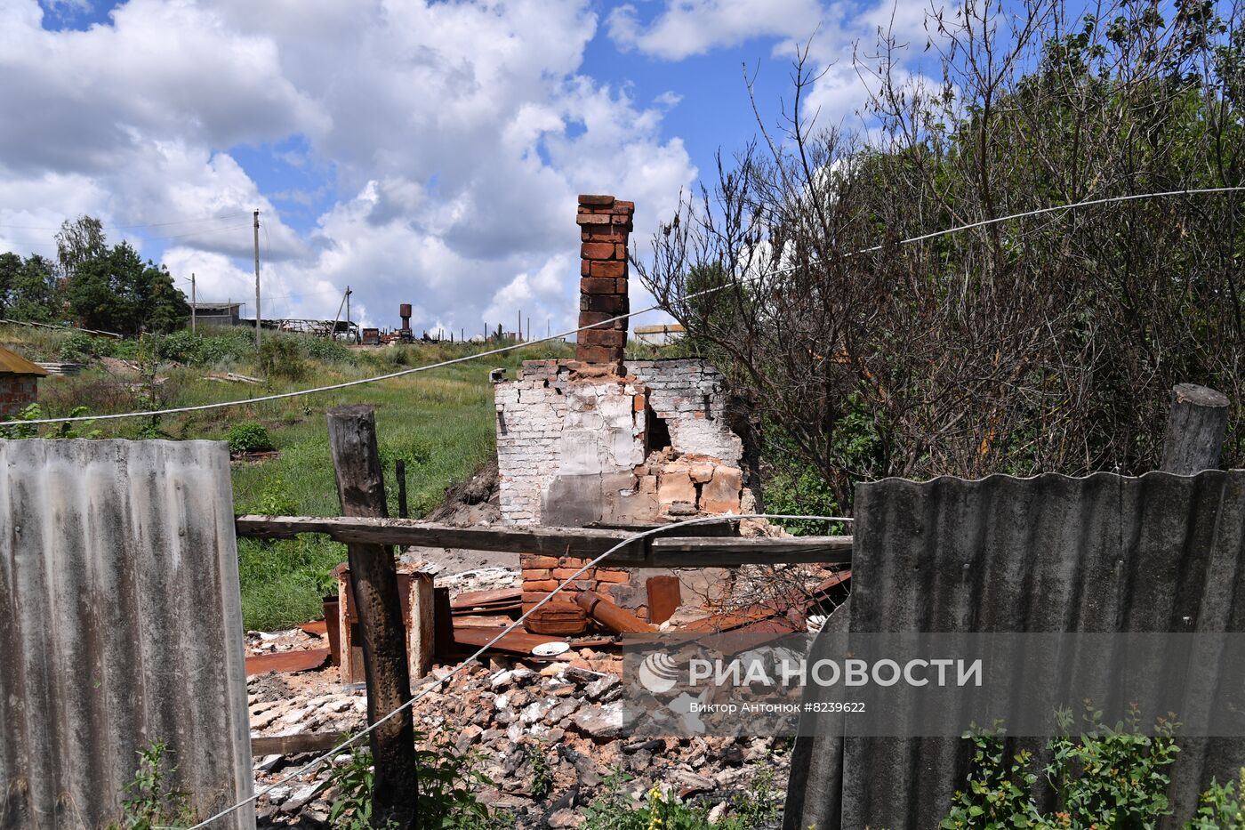 Освобожденное с. Избицкое в Харьковской области