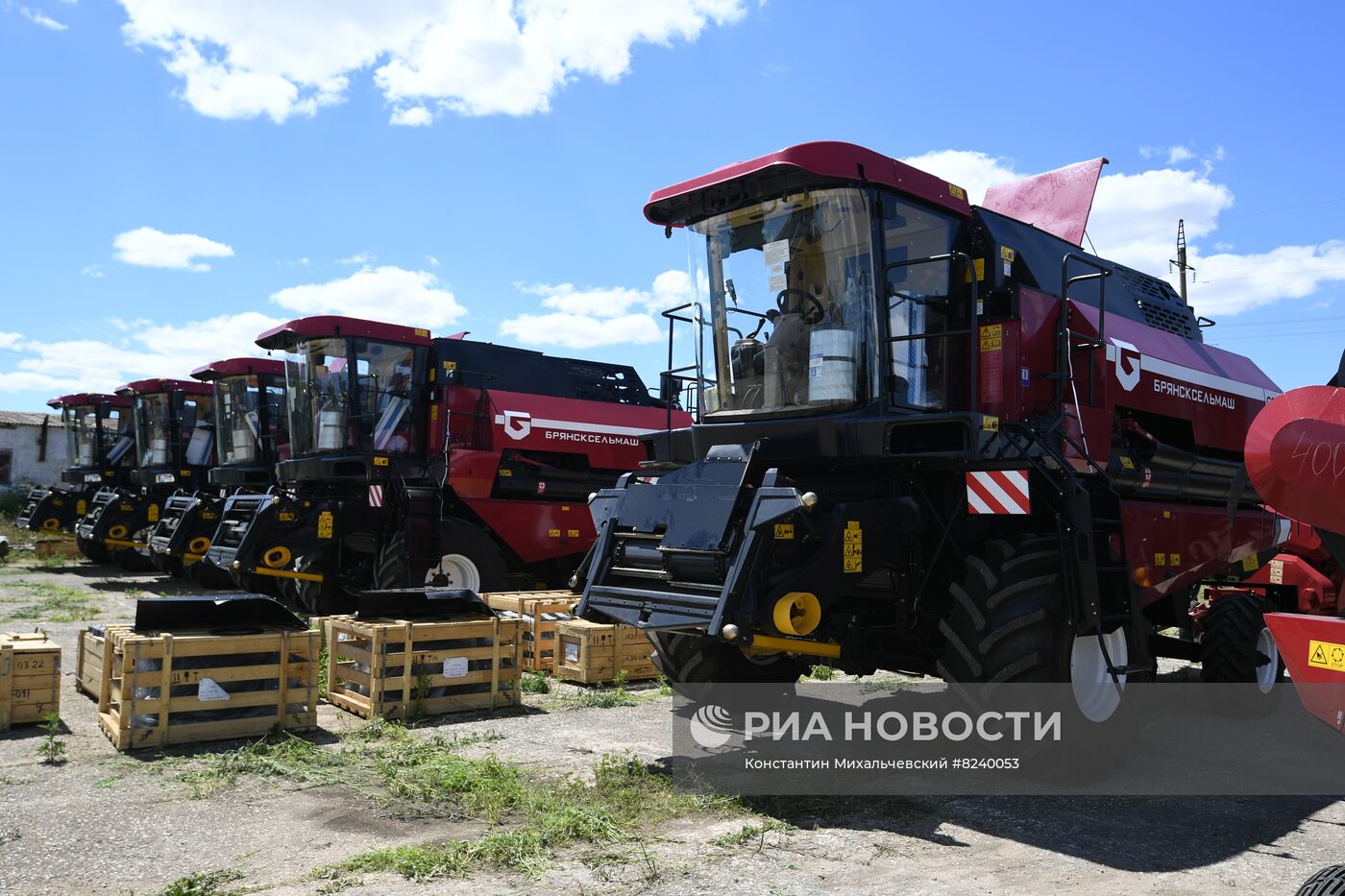 Поставка сельхозтехники в Запорожскую область 