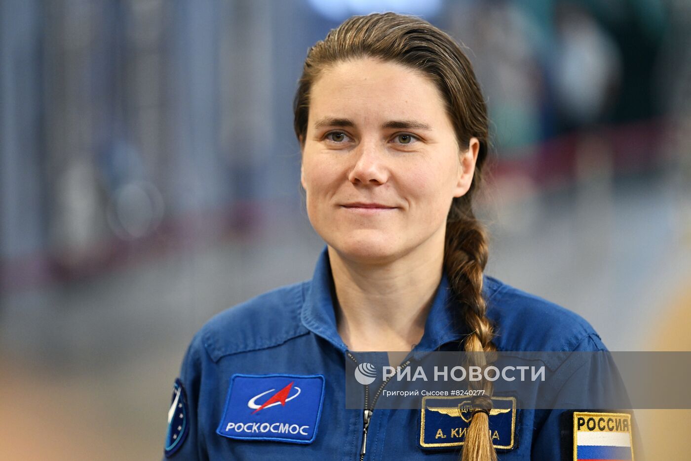 Комплексная тренировка с участием космонавта А. Кикиной 