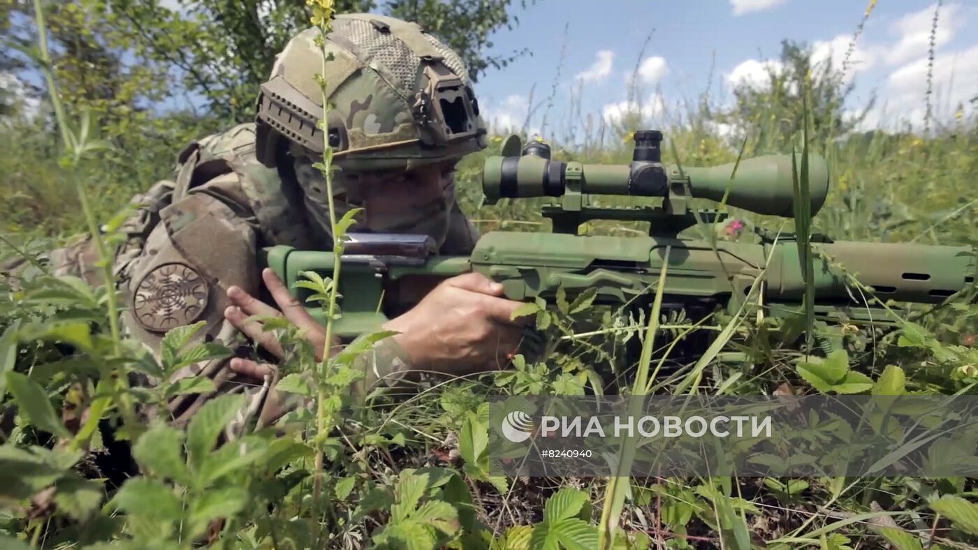 Боевая работа российского спецназа в зоне проведения СВО
