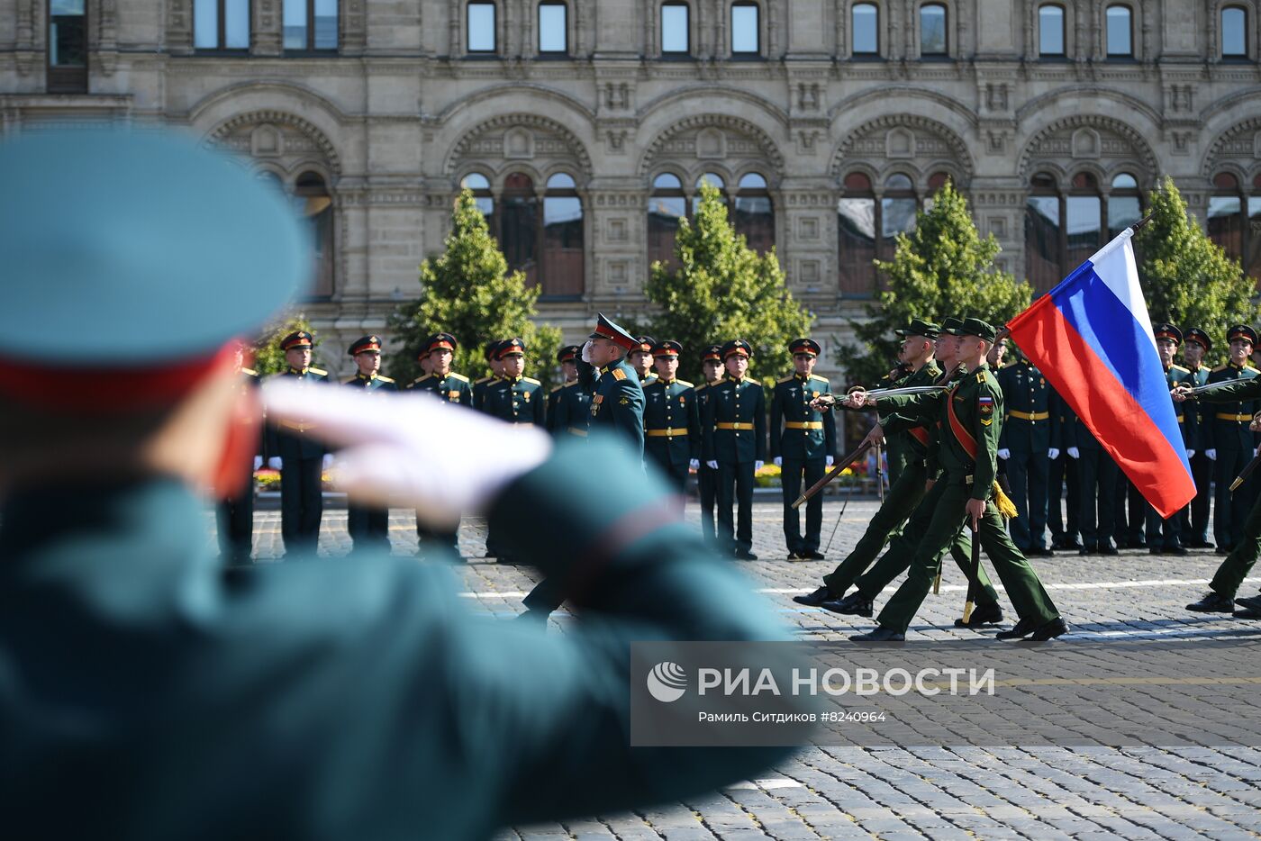 Выпускной офицеров Московского командного училища Минобороны России 