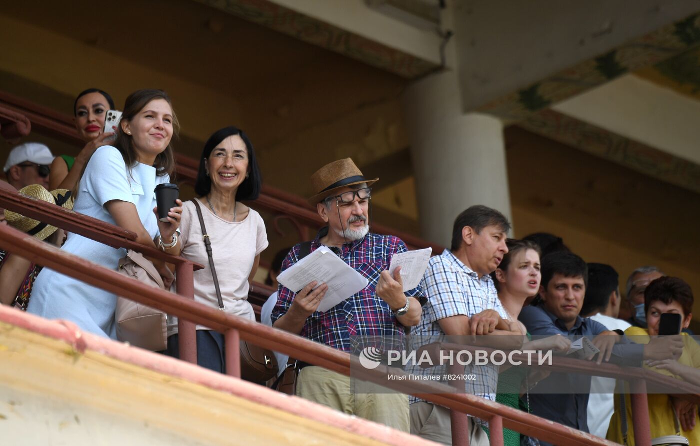 Скачки в честь 20-летия конного завода "Донской"