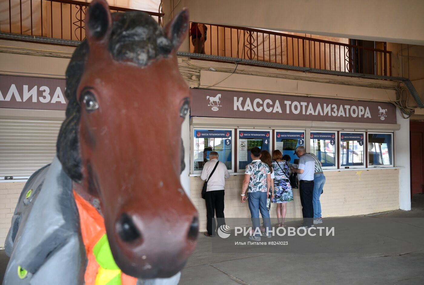 Скачки в честь 20-летия конного завода "Донской"