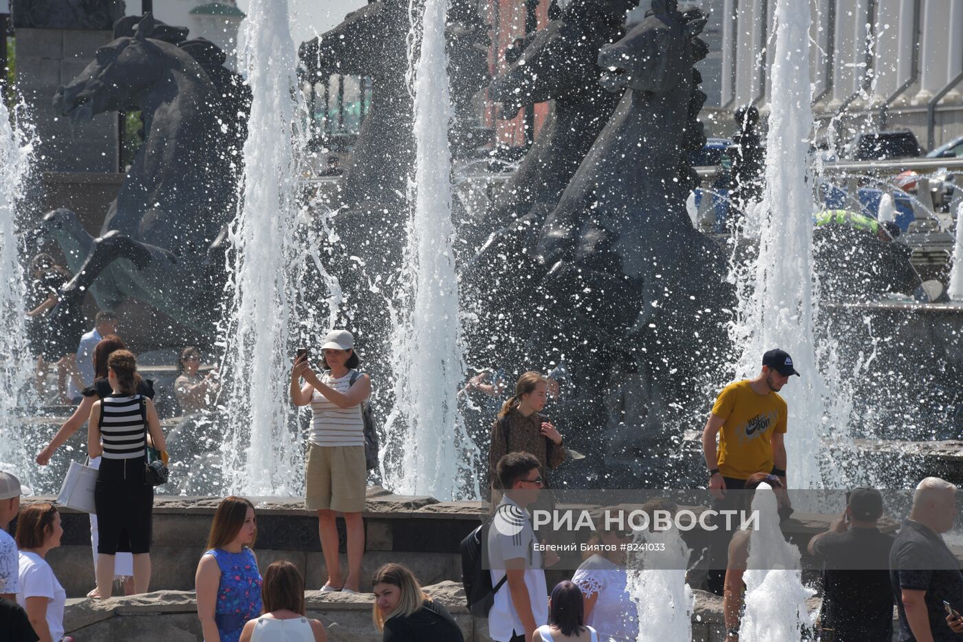 Жара в Москве