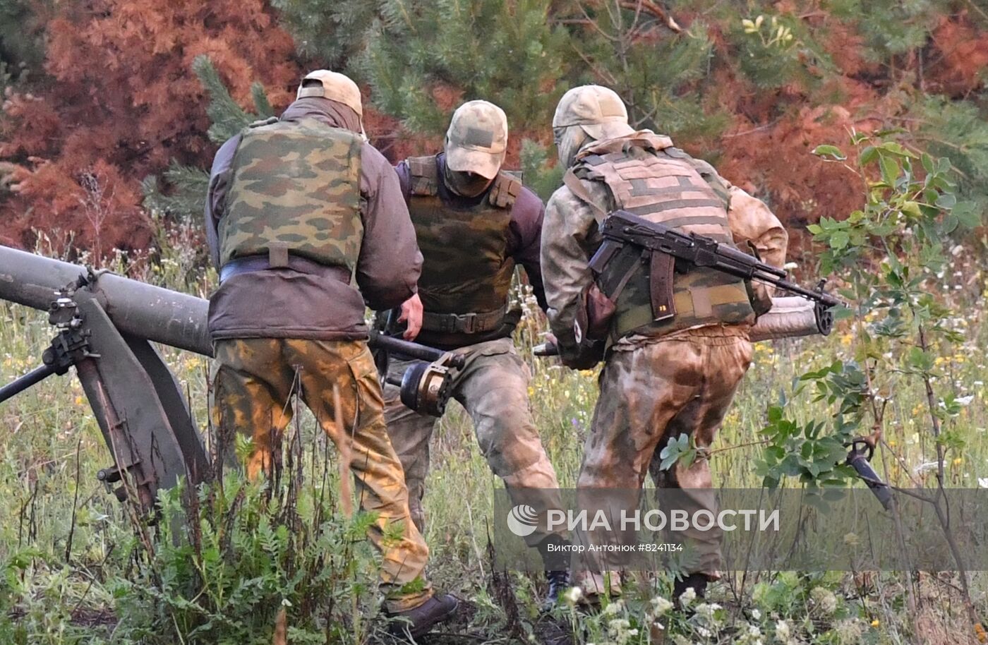 Работа спецназа РФ по позициям ВСУ на Харьковском направлении
