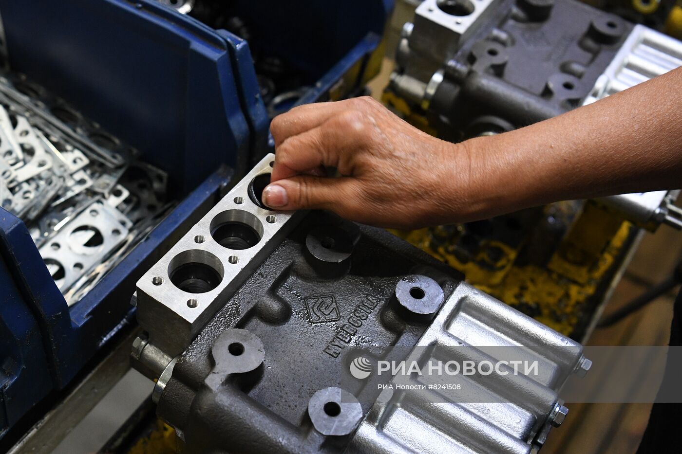 Работа мелитопольского завода "Гидросила"