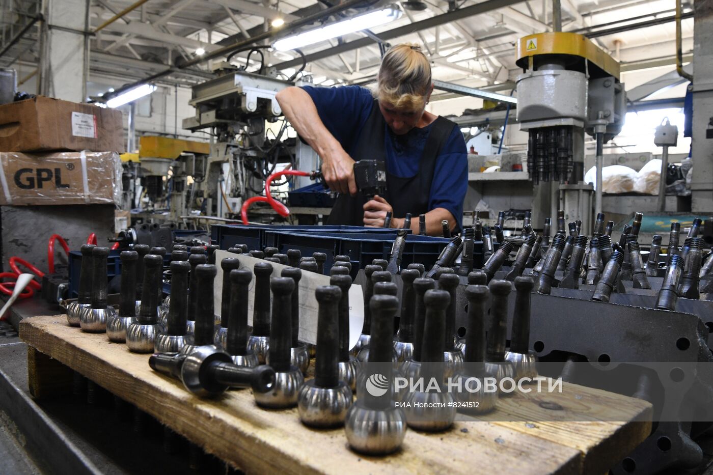 Работа мелитопольского завода "Гидросила"