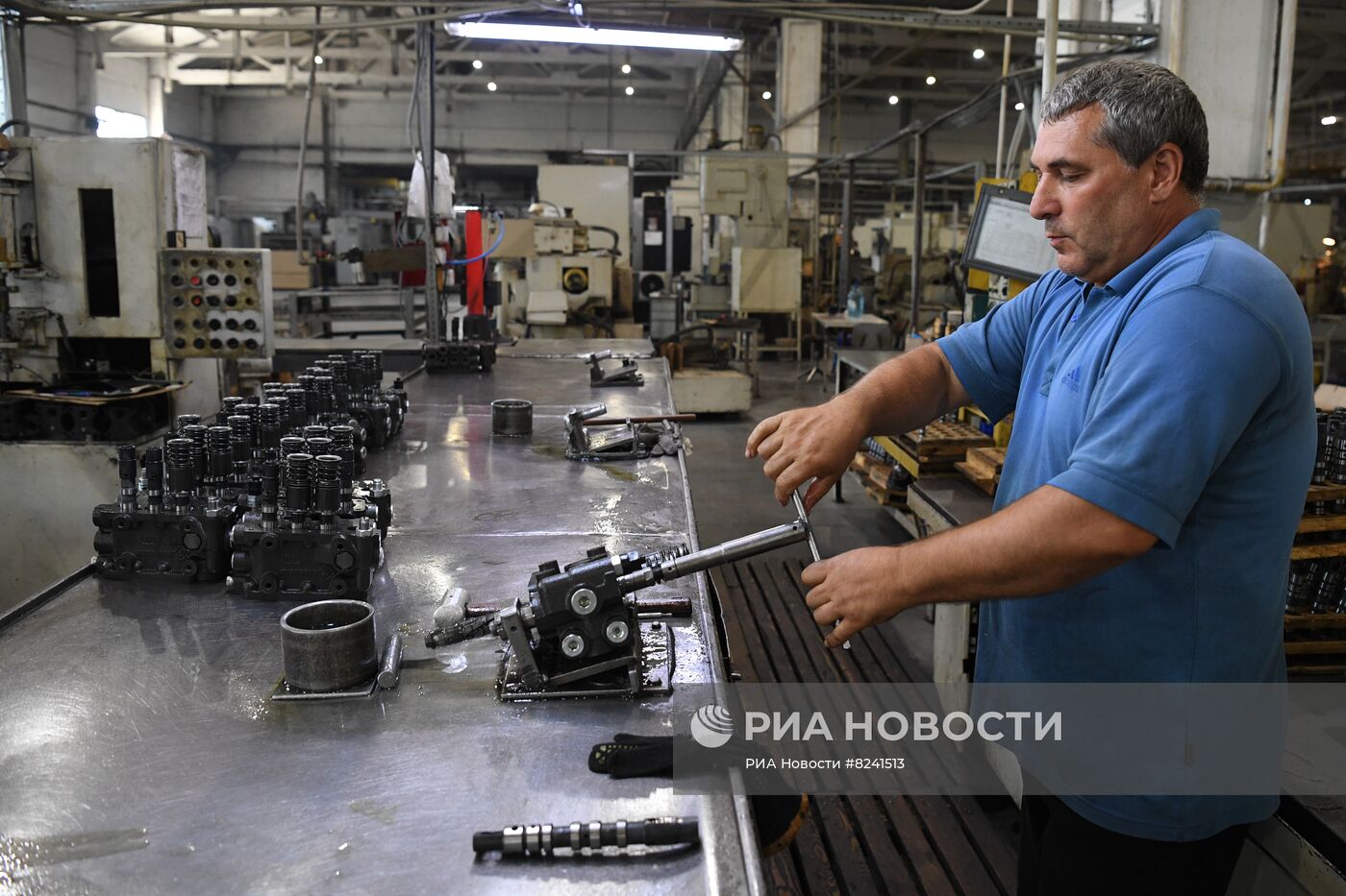 Работа мелитопольского завода "Гидросила"